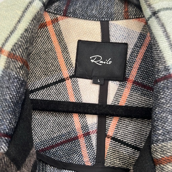 Rails Colorblock Flannel - Picture 2 of 4